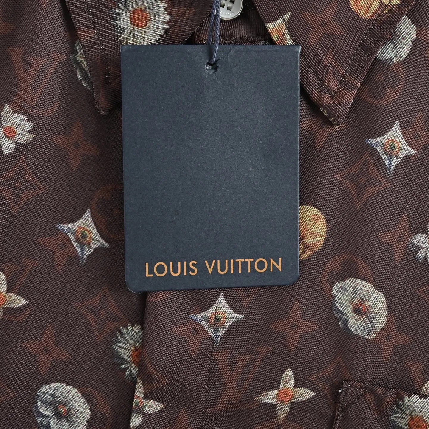 Louis Vuitton/Louis Vuitton 26ss presbyopia daisy all-print suit short-sleeved shirt